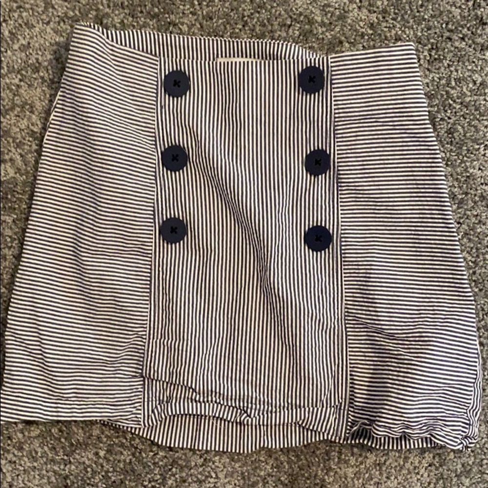 Pinstripe urban outfitters skirt